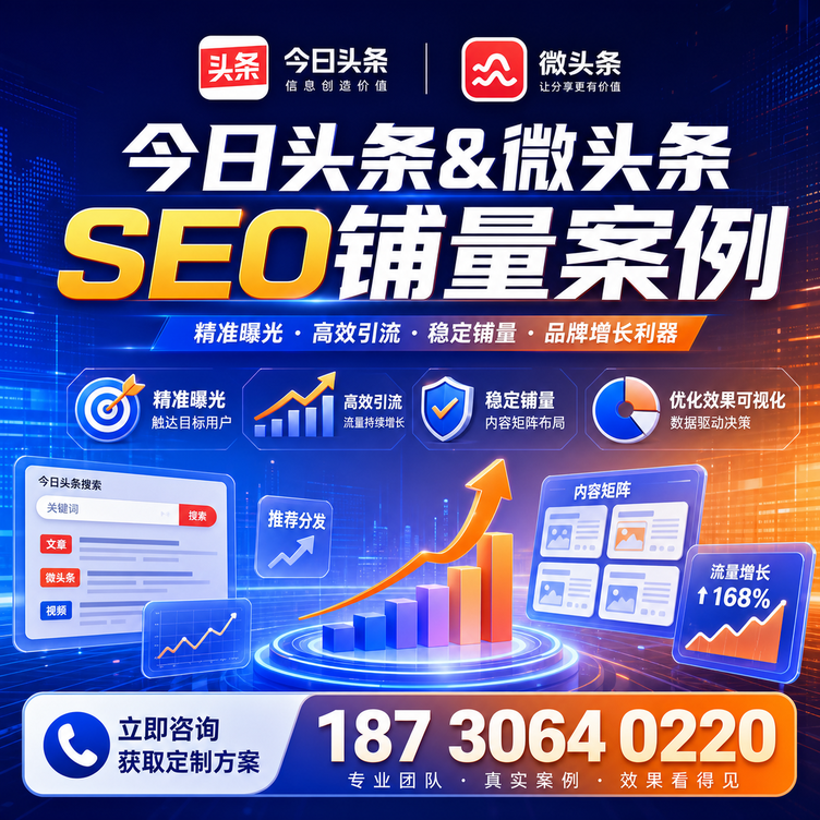 本溪头条号SEO矩阵批量内容铺量成功案例