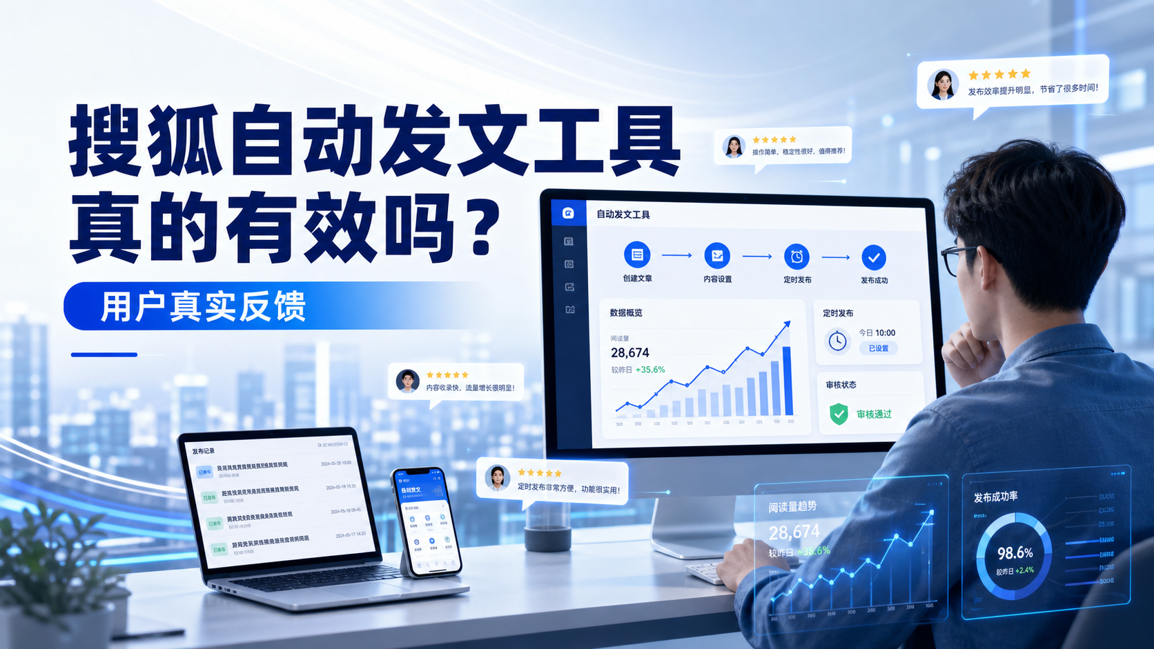 搜狐自动发文工具真的有效吗？本溪用户的真实反馈